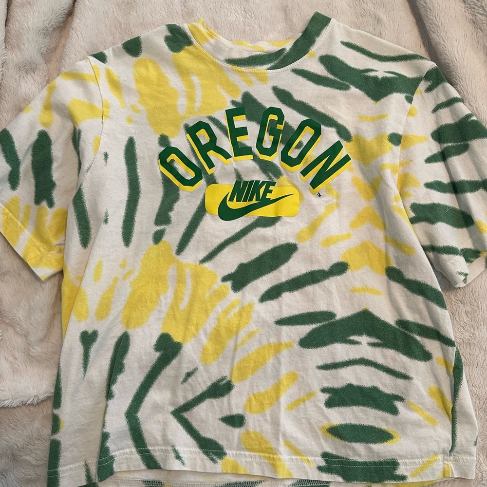 Oregon Nike Crop Top